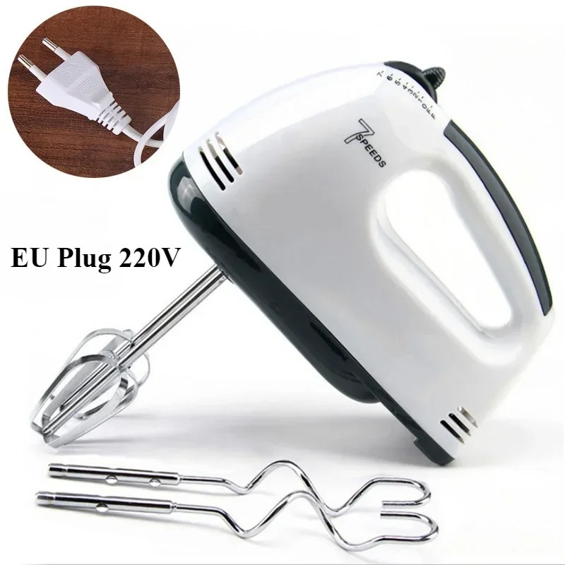 Immersion Hand Blender Set - 7速電動ハンドミキサー クリーム、卵、ケーキ、生地用自動ブレンダー - 多用途キッチンミキシングツール