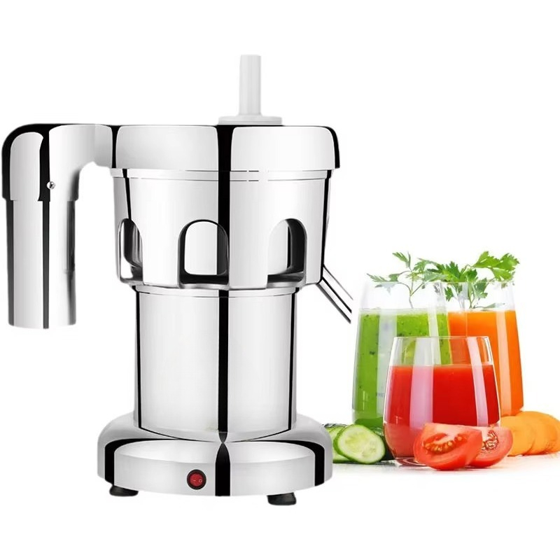 業務用電動低温圧搾式ジューサー。ニンジンや柑橘類などの果物を - Electric Slow Juicer Cold Press のレビューと価格